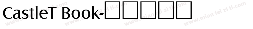 CastleT Book字体转换